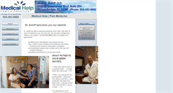 Desktop Screenshot of medicalhelpforpain.com